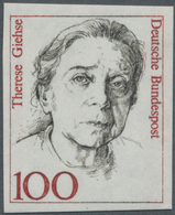 ** Bundesrepublik Deutschland: 1988, 100 Pfg. Therese Giese Ungezähnt, Postfrisch. - Sonstige & Ohne Zuordnung