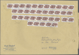 Br Bundesrepublik Deutschland: 1995,1997, Extrem Hoch Frankierte Sammelumschläge Für Postzustellungsauf - Sonstige & Ohne Zuordnung