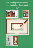 ** Bundesrepublik - Jahrbücher: Jahrbücher 1974 (ohne Schwarzdruck) Und 1975, Mi. 290 € - Andere & Zonder Classificatie