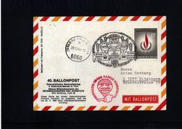 Austria / Oesterreich 1968 Ballonpost Interesting Cover - Per Palloni