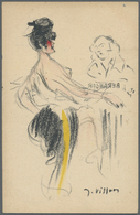 Ansichtskarten: Künstler / Artists: VILLON, Jacques Eigentlich Gaston DUCHAMP (1875-1963), Französis - Zonder Classificatie