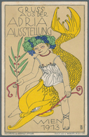 Ansichtskarten: Künstler / Artists: Wiener Werkstätte Und Jugendstil, Eine Raphael Kirchner Karte Is - Non Classificati