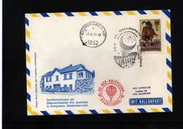 Austria / Oesterreich 1971 Ballonpost Interesting Cover - Ballonpost