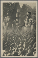 Ansichtskarten: Propaganda: 1938 (ca). Foto-Ak "Hitler Inmitten Von SA-Männern" (Montage). Ungebrauc - Partiti Politici & Elezioni