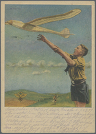 Ansichtskarten: Propaganda: 1942, HJ-Karte "Ausbildung Durch Das NS-Fliegerkorps" Von Bad Dürkheim A - Parteien & Wahlen