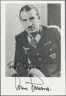 Ansichtskarten: Propaganda:  Adolf Galland Originalunterschrift Auf Foto - Partis Politiques & élections