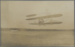 Ansichtskarten: Motive / Thematics: Flugzeuge, 1900 (ca.), "Kätchen Paulus" Ansichtskarte, Die Frank - Autres & Non Classés