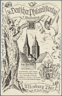 Ansichtskarten: Motive / Thematics: PHILATELISTENTAGE: 1908/1930, THÜRINGEN - "XX. Dt. Philatelisten - Autres & Non Classés