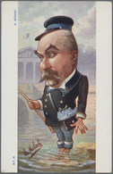 Ansichtskarten: Politik / Politics: FRANKREICH, Politik & Geschichte Bis 1920, Eine Historische Part - Persönlichkeiten