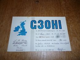BC10-2-0-3 Carte Radio Amateur England Gatley Cheadle - Autres & Non Classés
