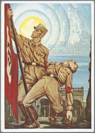 Ansichtskarten: Propaganda: 1933/1945, Sammlung Von Ca. 100 Propaganda-Karten Mit Zahlreichen Besser - Partiti Politici & Elezioni