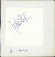 Ansichtskarten: Motive / Thematics: AUTOGRAPHEN / MOTORSPORT, Original-Unterschriften Von Jackie STE - Autres & Non Classés