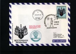 Austria / Oesterreich1979 Ballonpost Interesting Cover - Balloon Covers