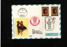 Austria / Oesterreich 1977 Ballonpost Interesting Cover - Balloon Covers