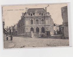 THEME Banques   CAISSE D'EPARGNE   _SAUMUR _   Façade Principale - Banques