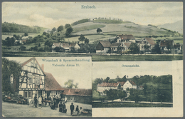 Ansichtskarten: Baden-Württemberg: BADEN: 1895-1910 (ca.), Sammlung Von Ca. 70 Ansichtskarten, Dabei - Altri & Non Classificati