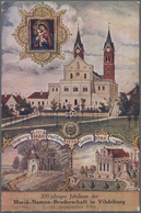 Ansichtskarten: Bayern: LANDSHUR Und Umgebung (alte PLZ 830 Und 831), Dekorative Zusammenstellung Mi - Altri & Non Classificati