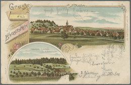 Ansichtskarten: Bayern: MITTELFRANKEN, Reizvolle Partie Mit 28 Historischen Ansichtskarten Aus Den J - Sonstige & Ohne Zuordnung