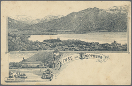Ansichtskarten: Bayern: TEGERNSEER TAL (alte PLZ 818), Kleines Lot Mit 15 Historischen Ansichtskarte - Sonstige & Ohne Zuordnung