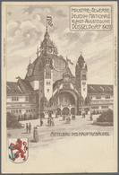 Ansichtskarten: Nordrhein-Westfalen: DÜSSELDORF (alte PLZ 4000), 22 Historischen Ansichtskarten Aus - Altri & Non Classificati