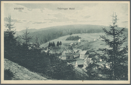 Ansichtskarten: Thüringen: THÜRINGER WALD, Schachtel Mit über 270 Historischen Ansichtskarten, überw - Altri & Non Classificati