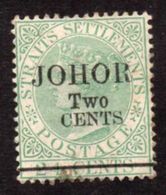 British Malaysia Johore Yv #2b Mint No Gum - Johore