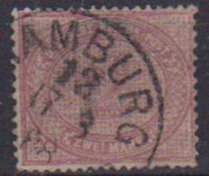 GERMANIA REICH IMPERO 1875  CIFRA  E AQUILA IN OVALE  ALTO VALORE UNIF. 43 USATO VF - Used Stamps