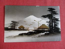 Japan Hand  Painted  Mt Fugi ?  Ref 2839 - Andere