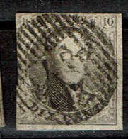 6  Obl D 48  St Léger  (+15)  3 Marges - 1851-1857 Medallones (6/8)