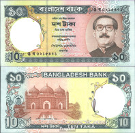 Bangladesch Pick-Nr: 33 Bankfrisch 1997 10 Taka - Bangladesh