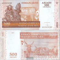 Madagascar Pick-number: 88b Uncirculated 2008 500 Ariary - Madagaskar