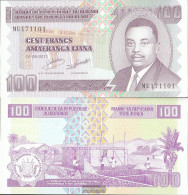 Burundi Pick-number: 44b (01.09.2011) Uncirculated 2011 100 Francs - Burundi
