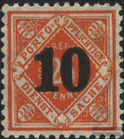 Württemberg D186 Unmounted Mint / Never Hinged 1923 Numbers In Diamond - Mint