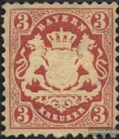 Bavaria 33 Unmounted Mint / Never Hinged 1875 State Emblem - Nuevos