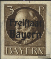 Bavaria 152B Unmounted Mint / Never Hinged 1920 King Ludwig With Print - Nuevos