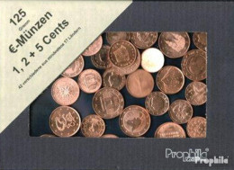 Europa 125 Gramm Münzkiloware  Mit 42 Verschiedene EURO-Cent-Münzen Aus 17 Ländern - Lots & Kiloware - Coins