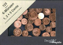 Europa 125 Gramm Münzkiloware  Mit 42 Verschiedene EURO-Cent-Münzen Aus 17 Ländern - Kilowaar - Munten