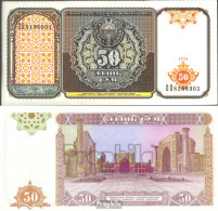 Usbekistan Pick-Nr: 78a Bankfrisch 1994 50 Sum - Uzbekistan