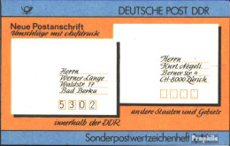 DDR SMHD33 (kompl.Ausg.) Postfrisch 1987 Postanschrift - Se-Tenant