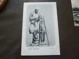CPA Inde India Edition Before 1906 Knife Grinder Rémouleur Cliton And Co TBE - India