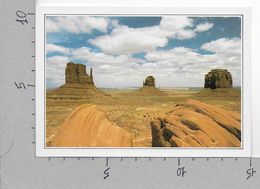 CARTOLINA NV DE AGOSTINI - STATI UNITI - Utah - Monument Valley - Vedute Dal Mondo - 10 X 15 - Monument Valley