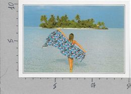 CARTOLINA NV DE AGOSTINI - ISOLE MALDIVE - Ranalhi - Vedute Dal Mondo - 10 X 15 - Maldiven