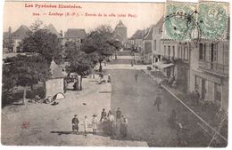 CPA PYRENEES ATLANTIQUES.LEMBEYE.ENTREE DE LA VILLE - Lembeye