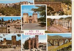 Spain  & Circulated, Asi Es Extremadura, Merida, Lisboa 1974 (108) - Andere & Zonder Classificatie