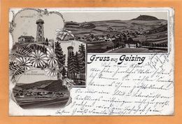 Gruss Aus Geising Germany 1900 Postcard - Altenberg