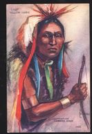 (indiens) (etats Unis)  Chief Yellow Hawk (voyagé 1909 )  (PPP7261) - Altri & Non Classificati