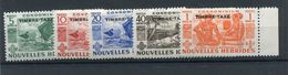 !!! NOUVELLES HEBRIDES : SERIE DE TAXES N°26/30 NEUVE ** - Unused Stamps