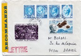 MONACO -  1995:  LR Affranchie Avec Timbres: 840, 909 Et La Série 1506/1509 - Briefe U. Dokumente