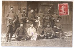 CPA ALLEMAGNE SAARBRUECKEN CARTE PHOTO MILITAIRE  1911 RARE BELLE CARTE !! - Saarbruecken