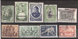 PORTUGAL 1898 - 1952 , Petit Lot De 9 Timbres Obl TB, Cote 11 Euros - Collezioni